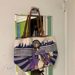 Figment Epcot Food & Wine Dooney & Bourke Tote